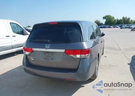 2014 Honda Odyssey Ex z USA, uszkodzony, nr VIN 5FNRL5H45EB139214